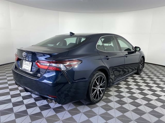 Used 2021 Blue Toyota SE image 9