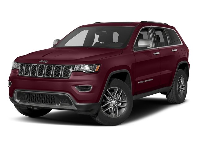 Used 2017 Velvet Red Pearlcoat Jeep Limited image 1