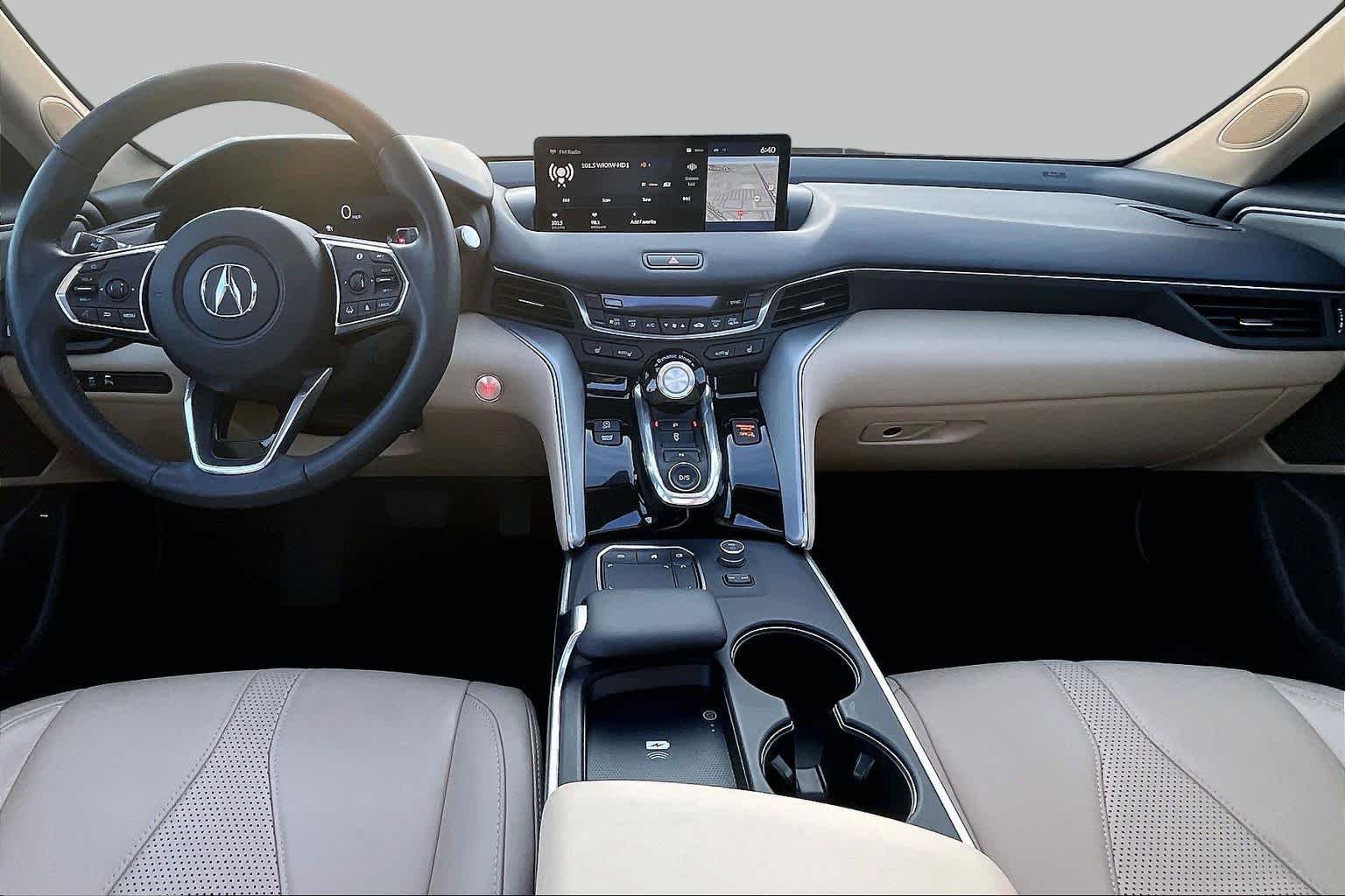 Certified Used 2025 Platinum White Pearl Acura TECH image 15