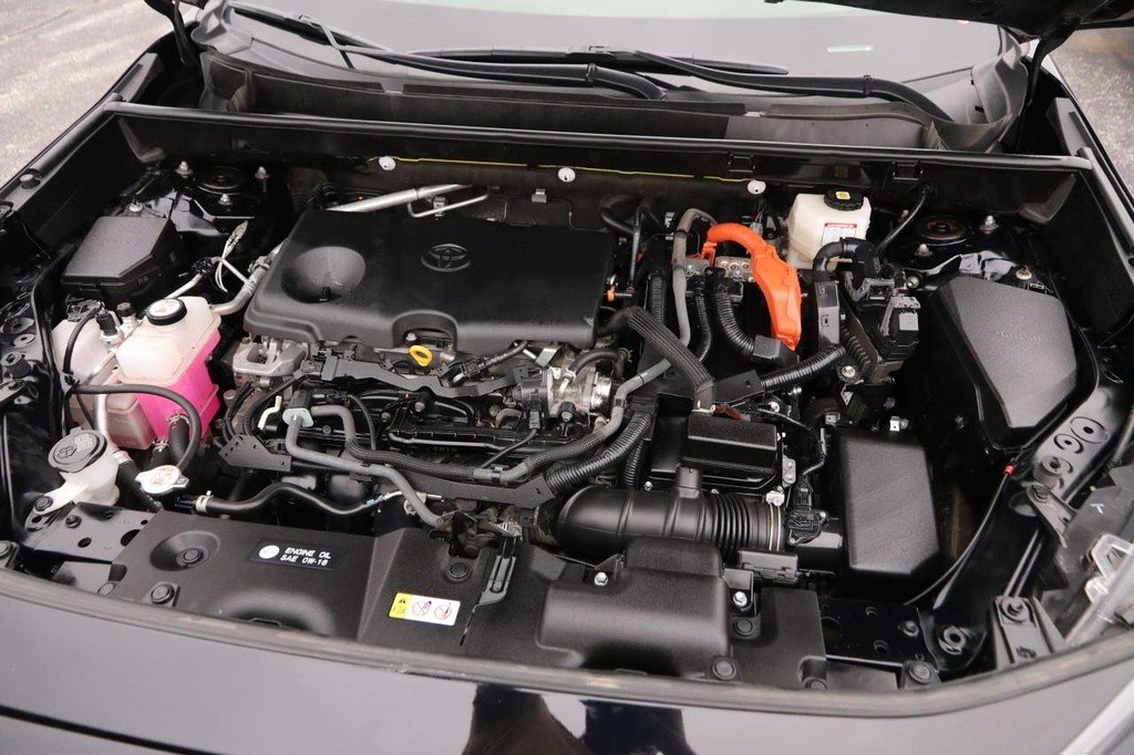 Certified Used 2022 Midnight Black Metallic Toyota Hybrid LE AWD (Natl) image 26