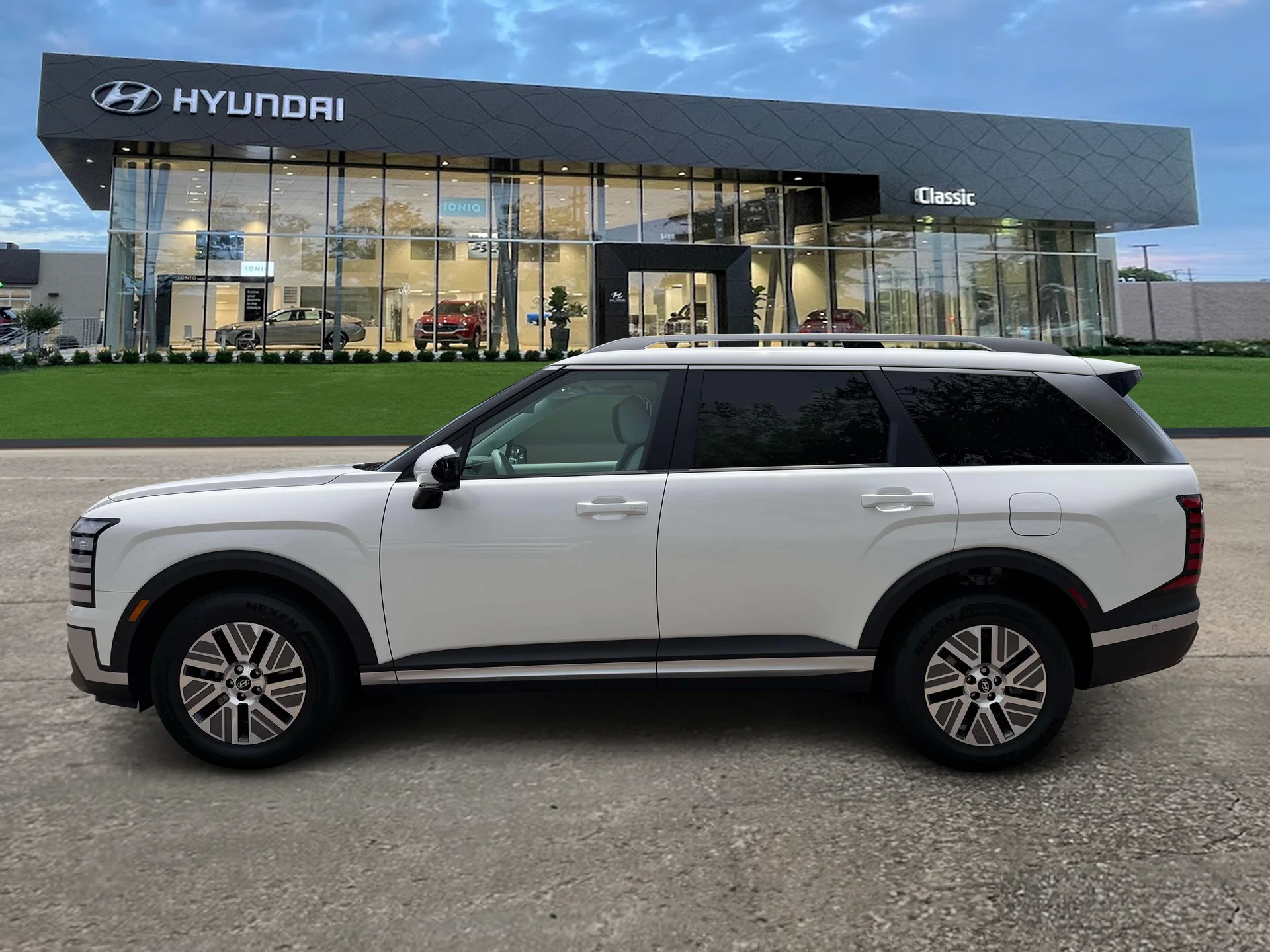 New 2027 Creamy White Pearl Hyundai SEL Premium 7P image 3