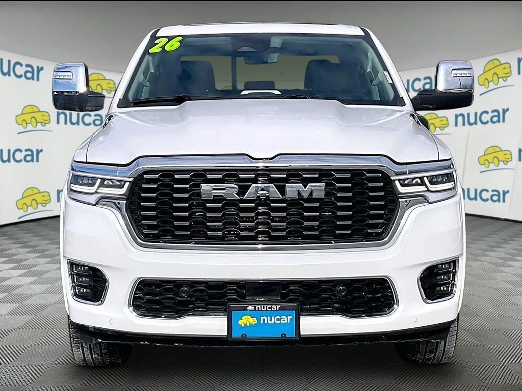New 2026 Ivory White Tri-Coat Pearlcoat Ram Tungsten image 3