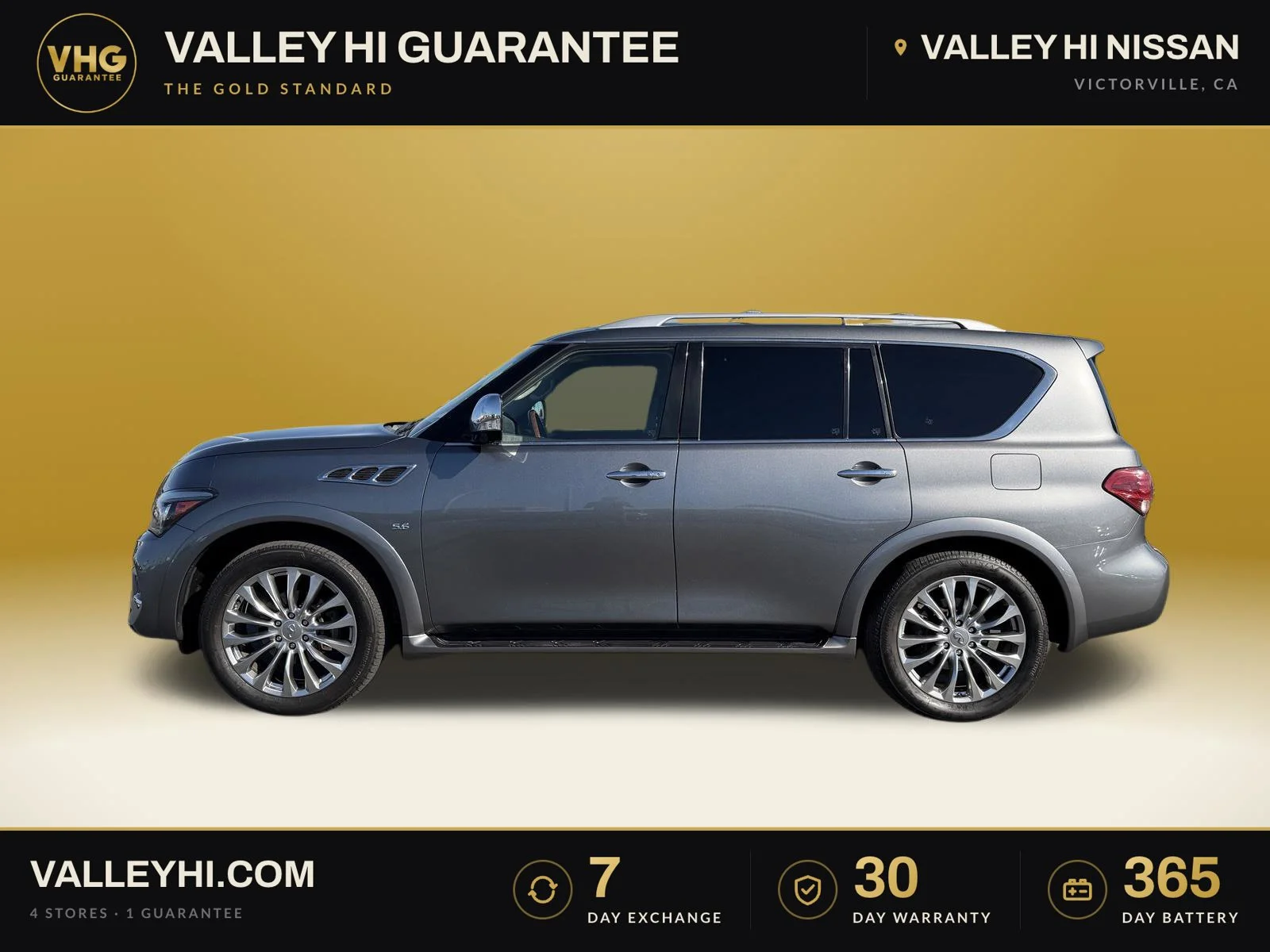Used 2017 Gray INFINITI Base image 4