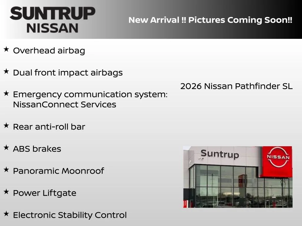 New 2026 Black Nissan SL image 5