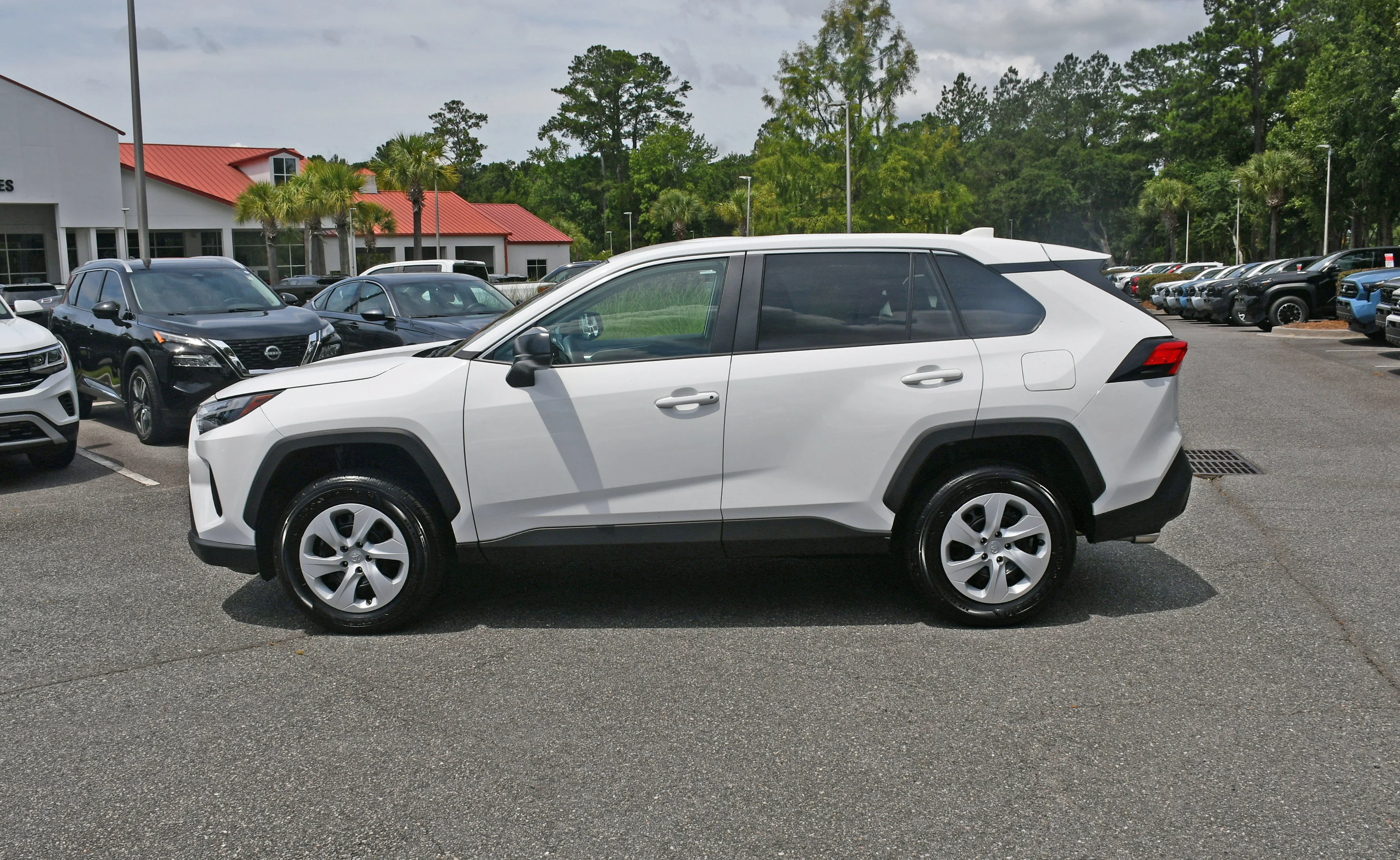 Certified Used 2025 White Toyota LE image 2