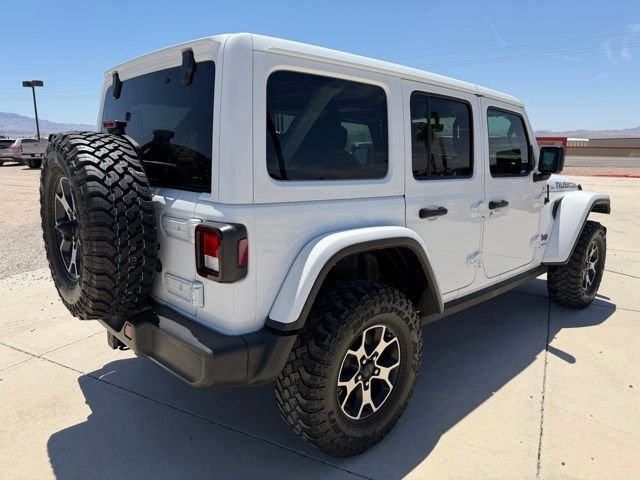 Used 2021 White Jeep Unlimited Rubicon image 3