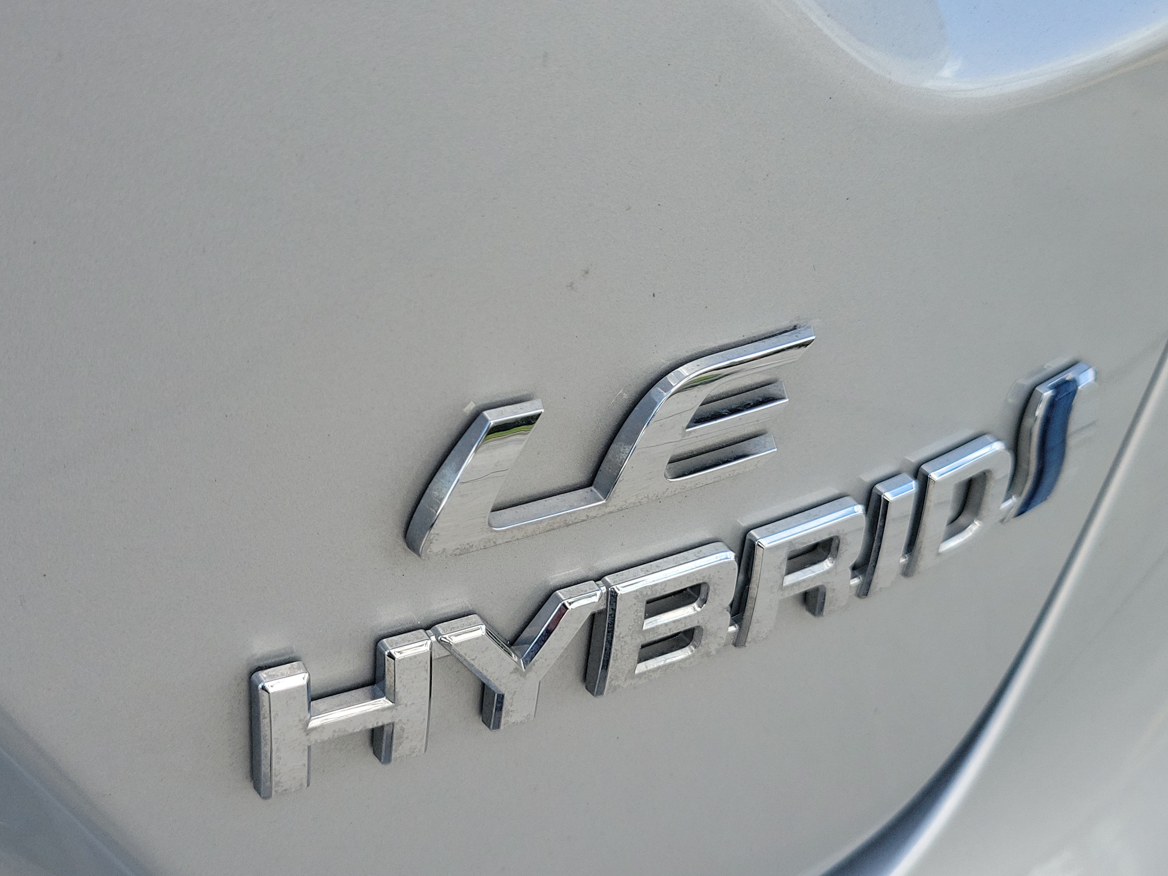 Used 2024 Classic Silver Metallic Toyota Hybrid LE image 9