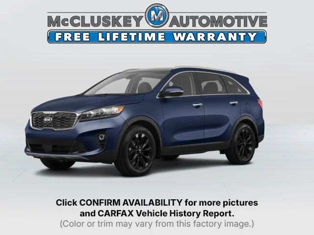 Used 2020 Blue Kia EX image 1