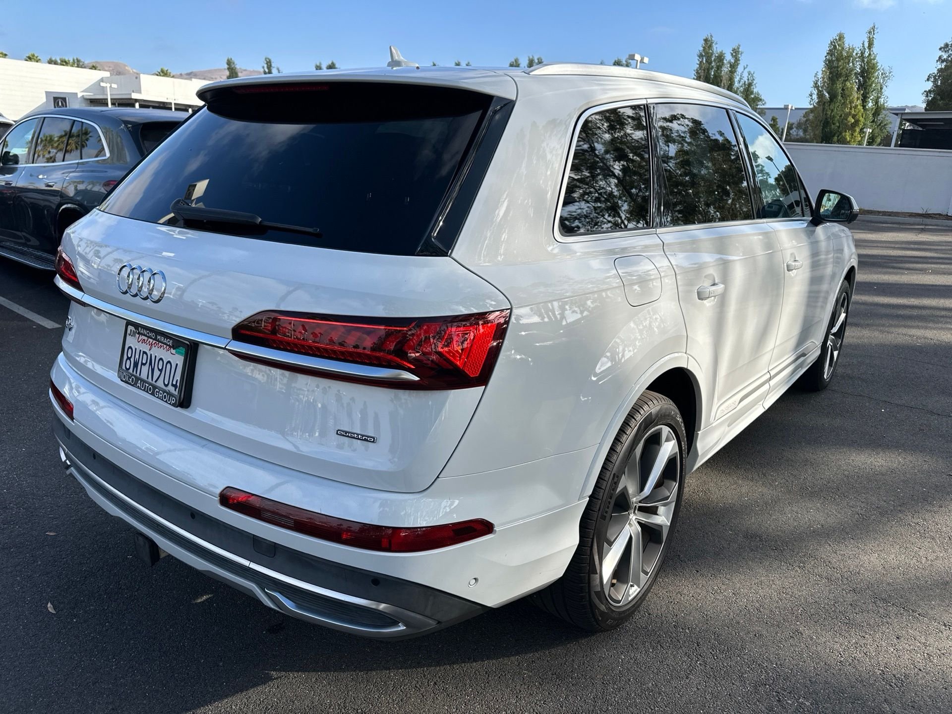 Used 2021 White Audi 55 Premium Plus image 13