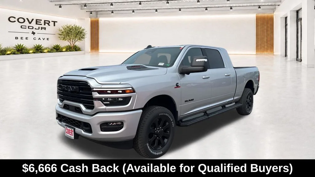 New 2026 Silver-Zynith Exterior Paint RAM Laramie image 4