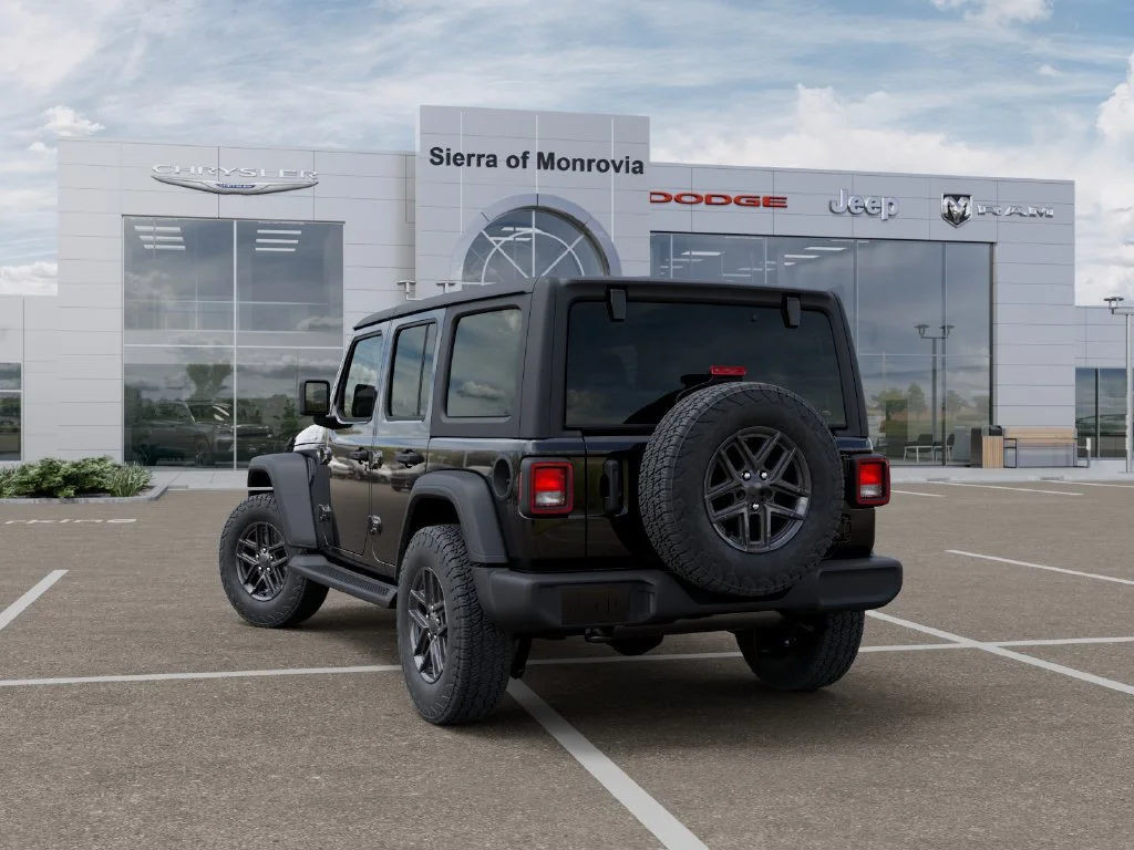 New 2026 Black Clear-Coat Exterior Paint Jeep Sport S image 3