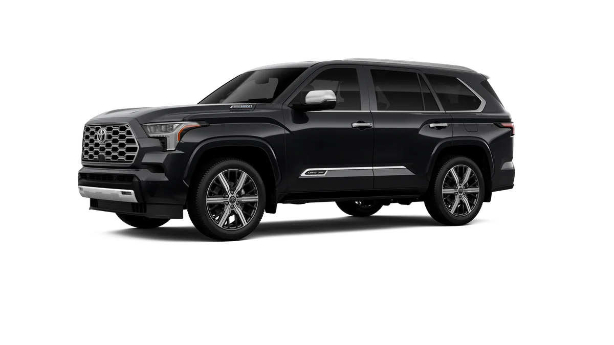 New 2026 Midnight Black Metallic Toyota Capstone image 2