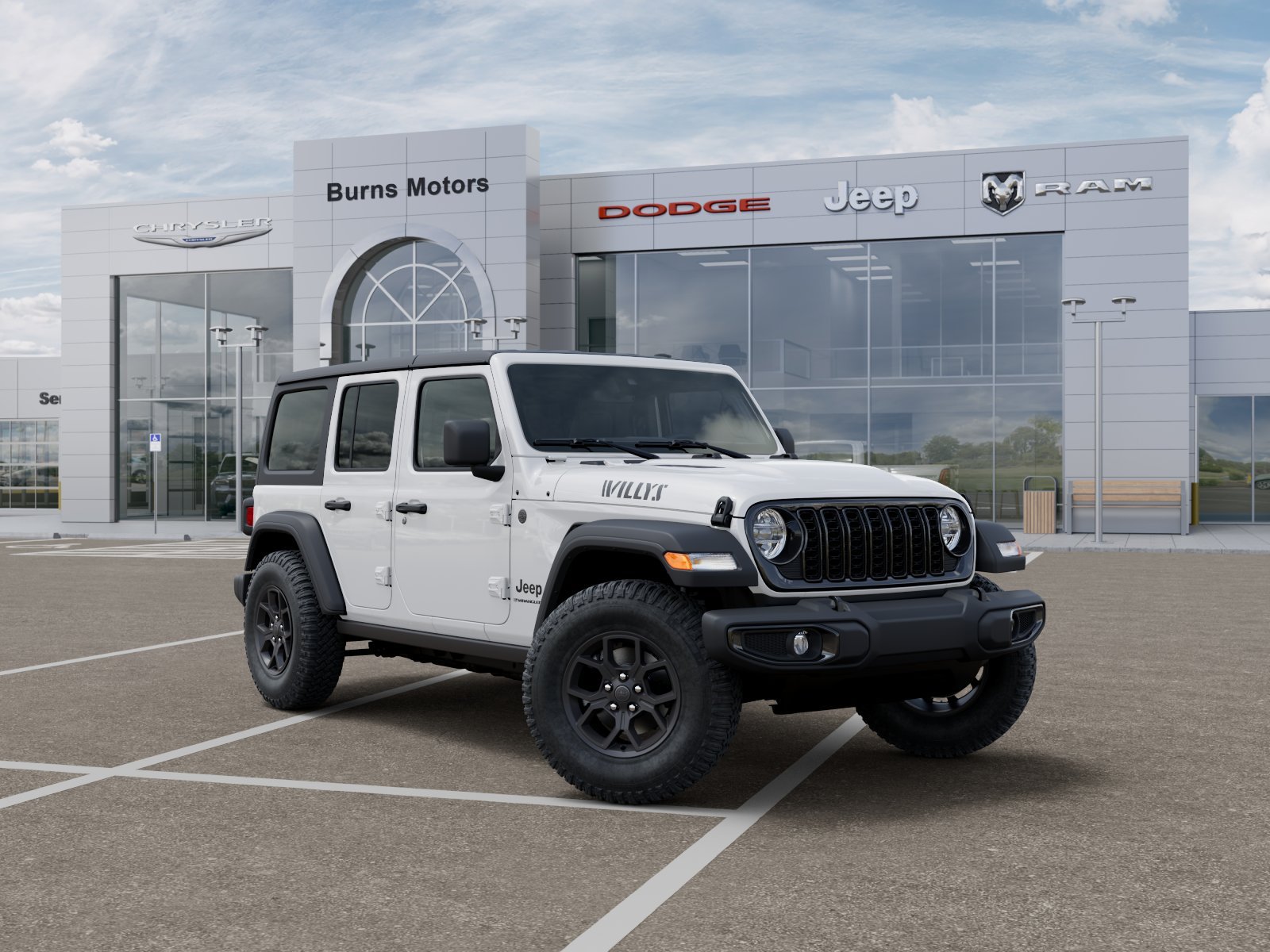 New 2026 Bright White Clearcoat Jeep Willys 4-Door image 31