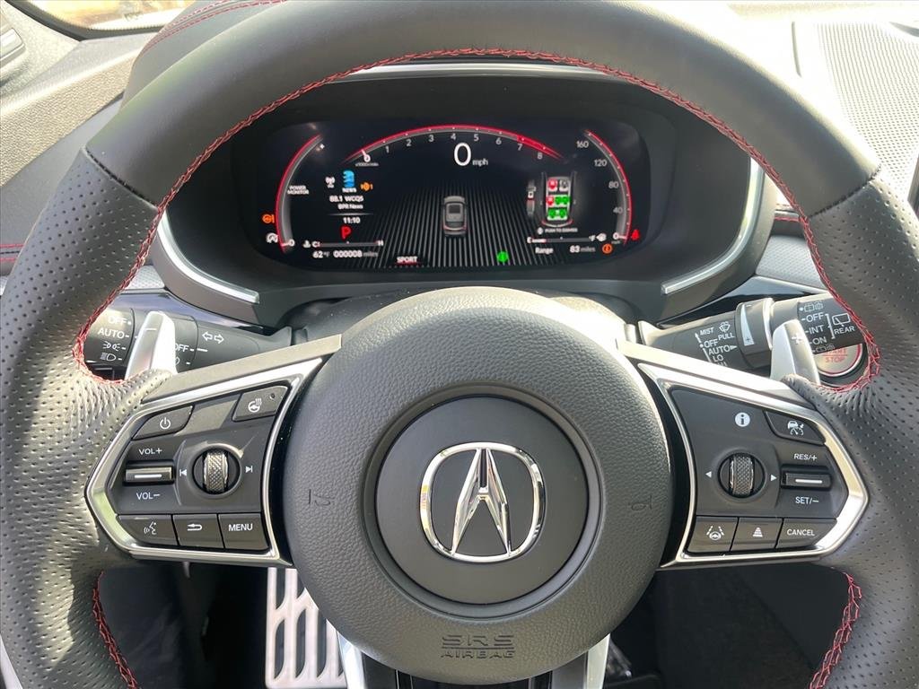 New 2026 Platinum White Pearl Acura A-Spec Advance Package SH-AWD image 11