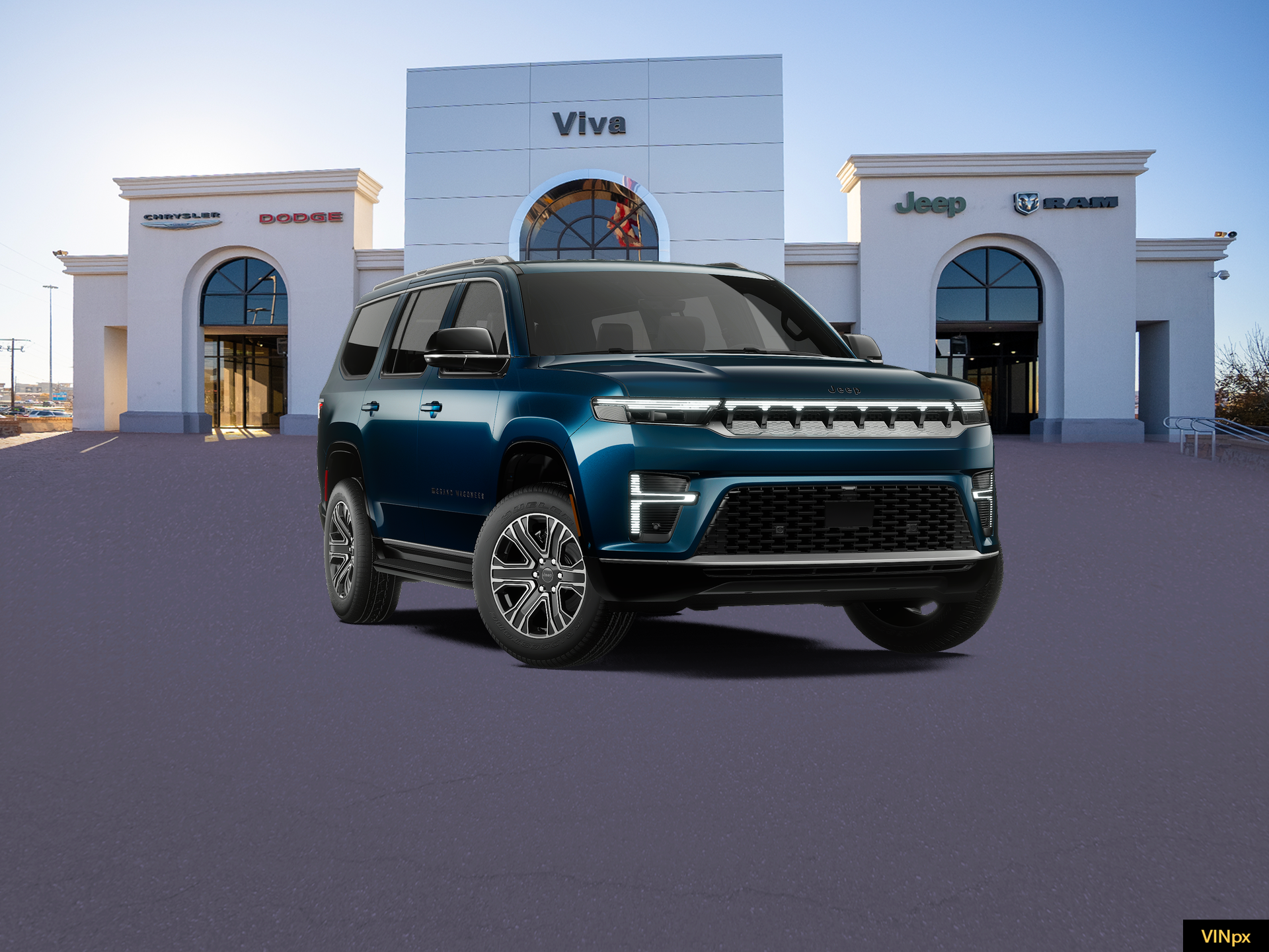 New 2027 Fathom Blue Pearl-Coat Paint Jeep Limited image 16