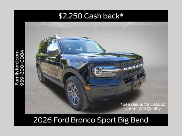 2026 Ford Bronco Sport Big Bend