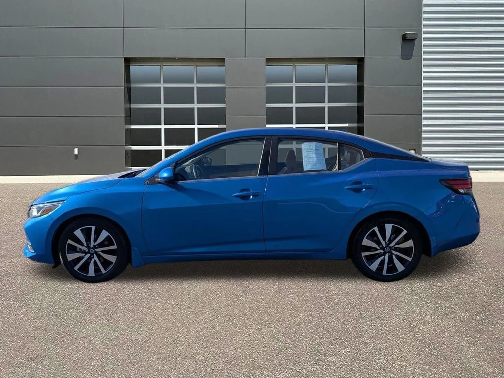 Certified Used 2023 Electric Blue Metallic Nissan SV image 9