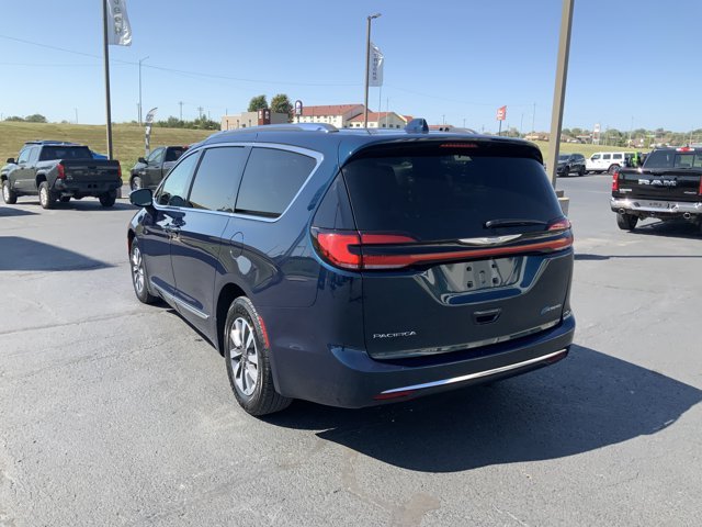 Used 2021 Fathom Blue Pearlcoat Chrysler Hybrid Limited image 3
