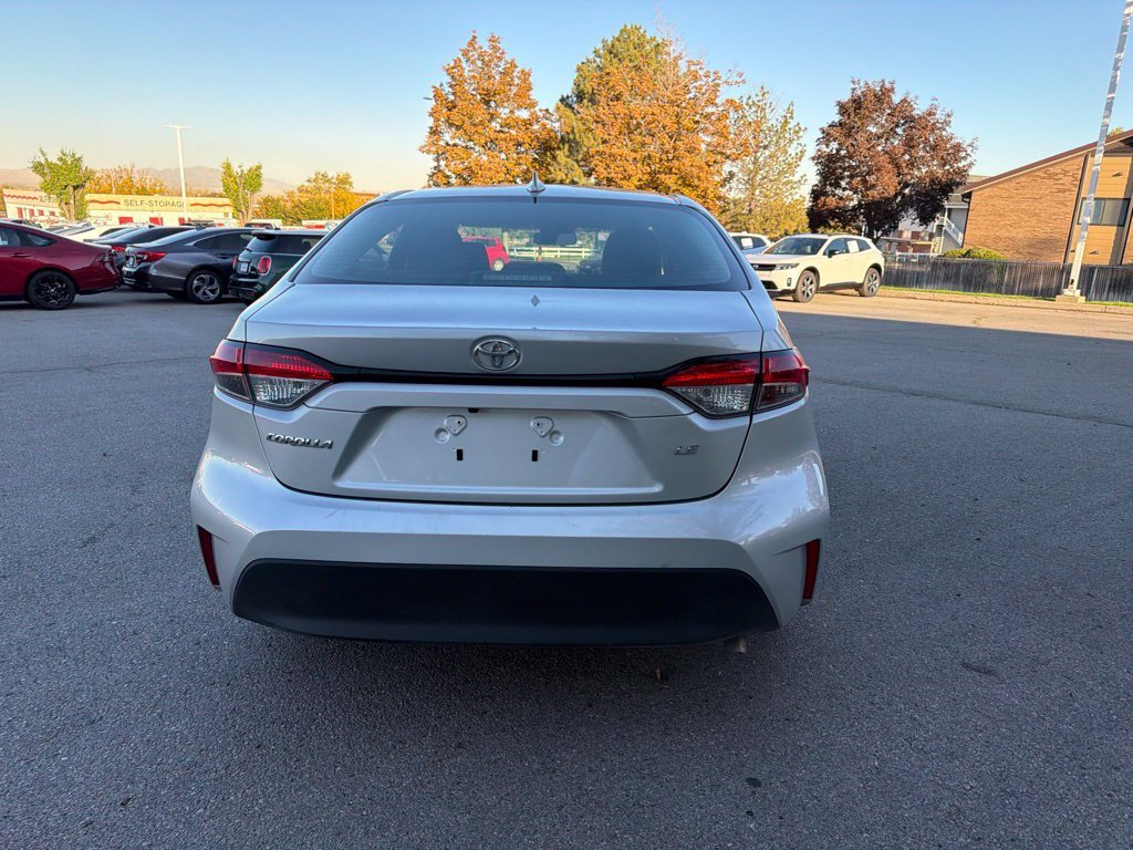 Used 2025 Classic Silver Metallic Toyota LE image 6