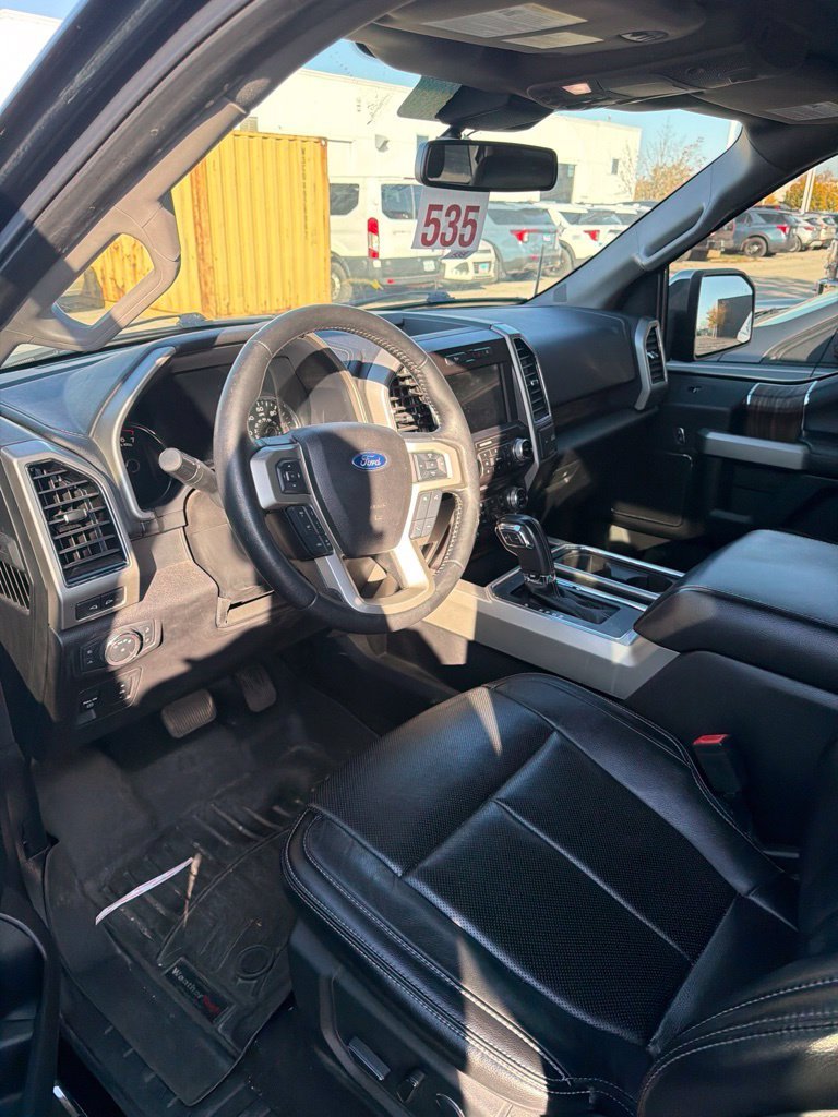 Used 2018 Shadow Black Ford Lariat image 6