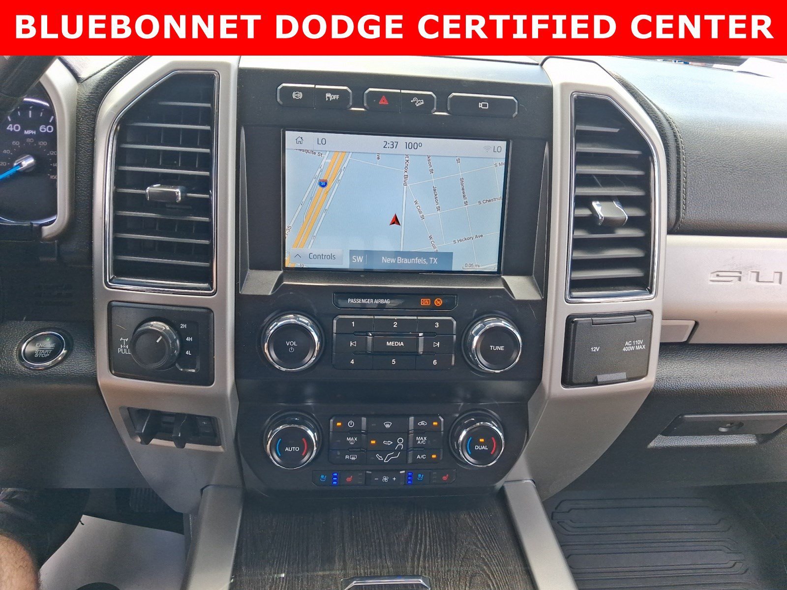 Used 2021 Star White Metallic Tri-Coat Ford LARIAT image 15