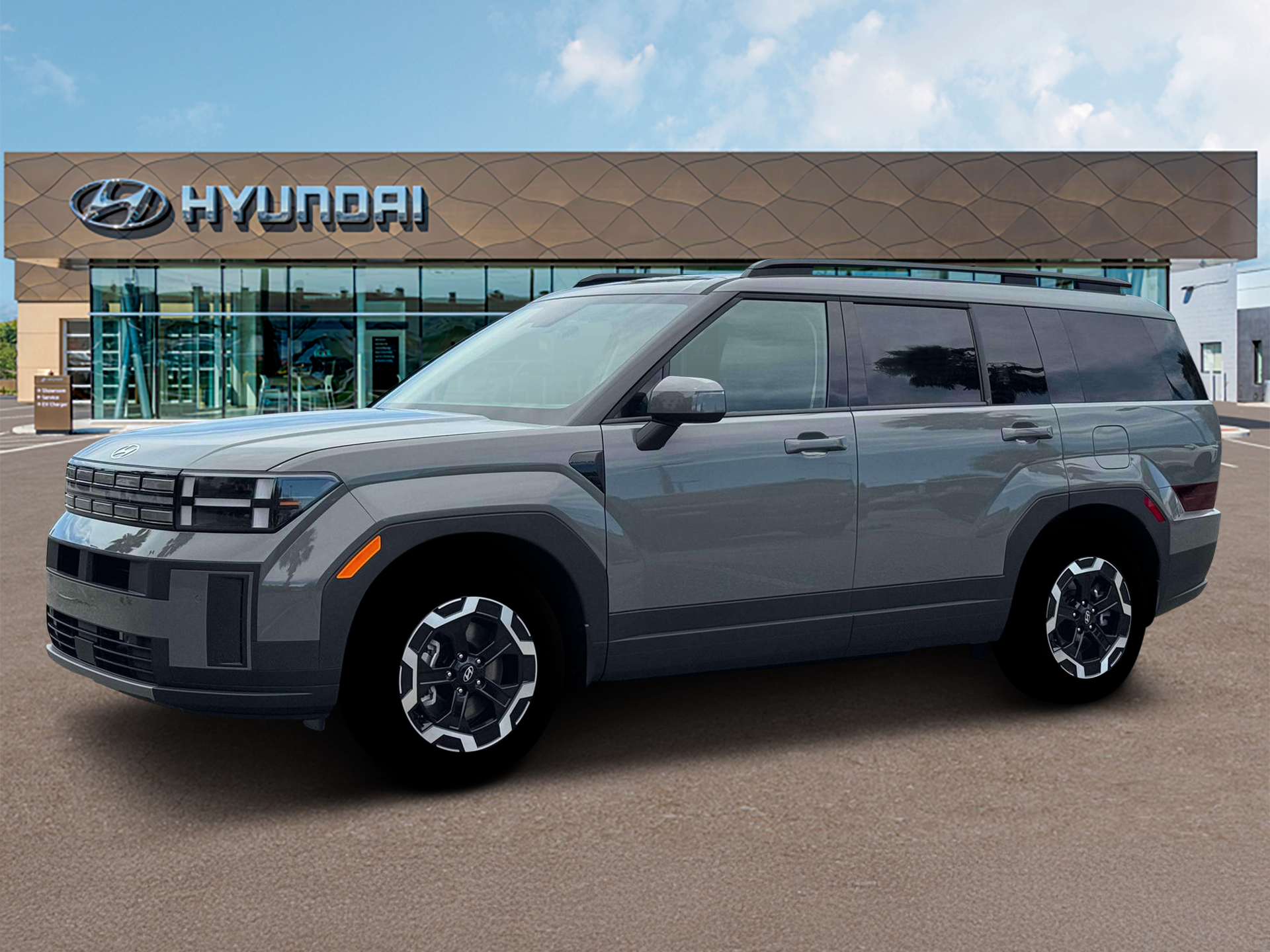 New 2026 Hampton Gray Hyundai SEL AWD image 2