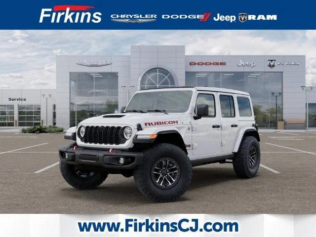 New 2027 Bright White Clear-Coat Paint Jeep Rubicon X image 1