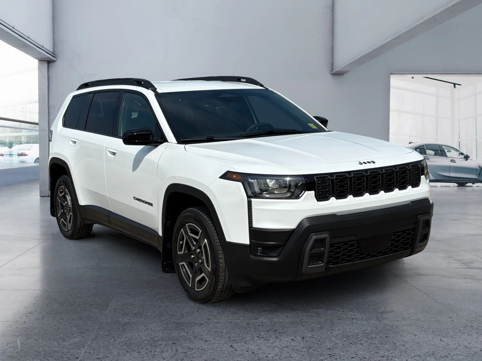 New 2026 Bright White Jeep Laredo image 7