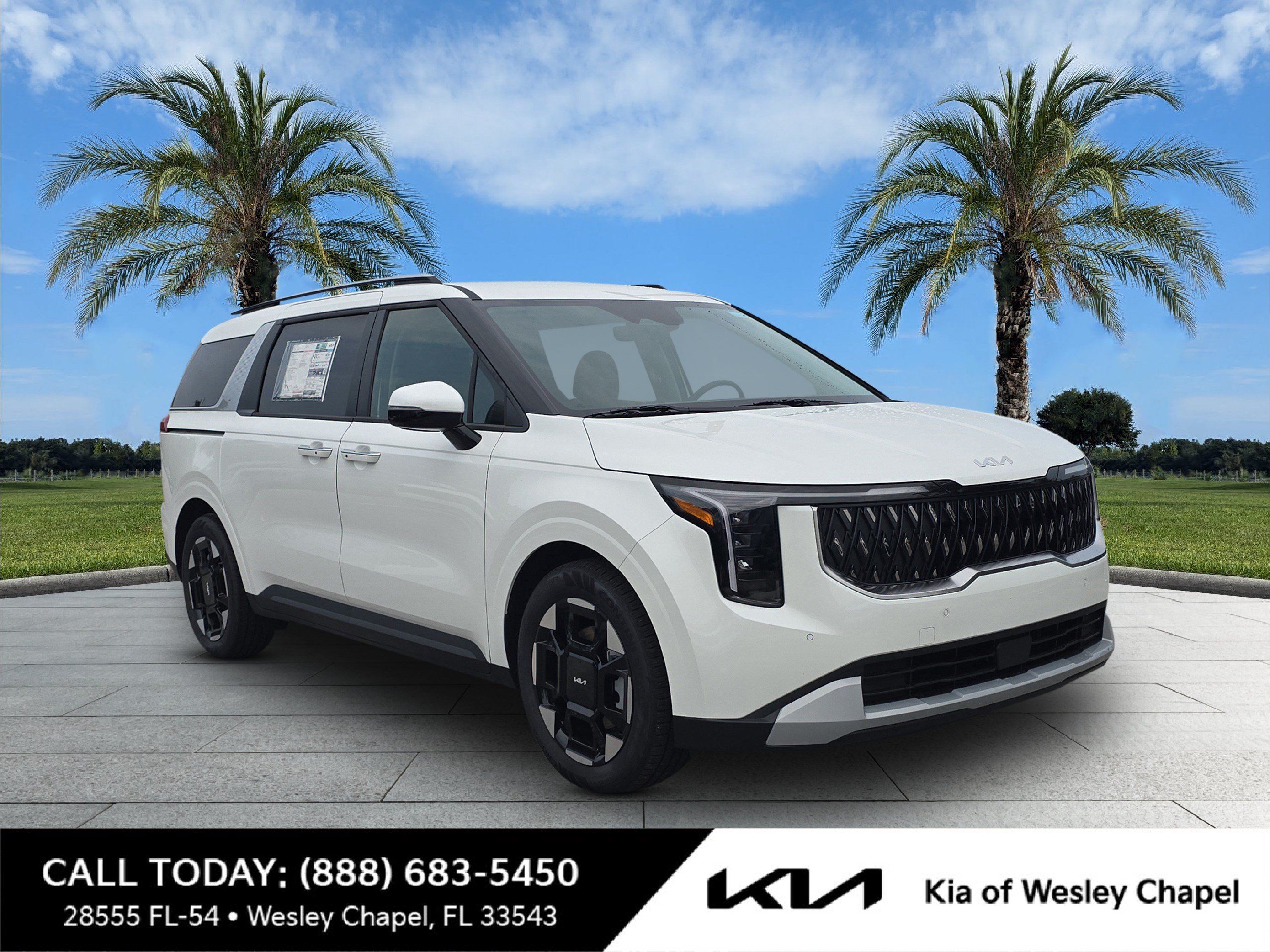 New 2026 Snow White Pearl Kia EX image 1