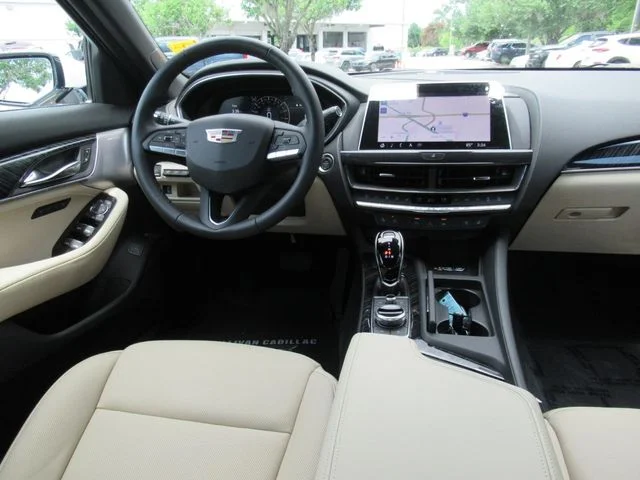 Used 2024 White Cadillac Premium Luxury image 14