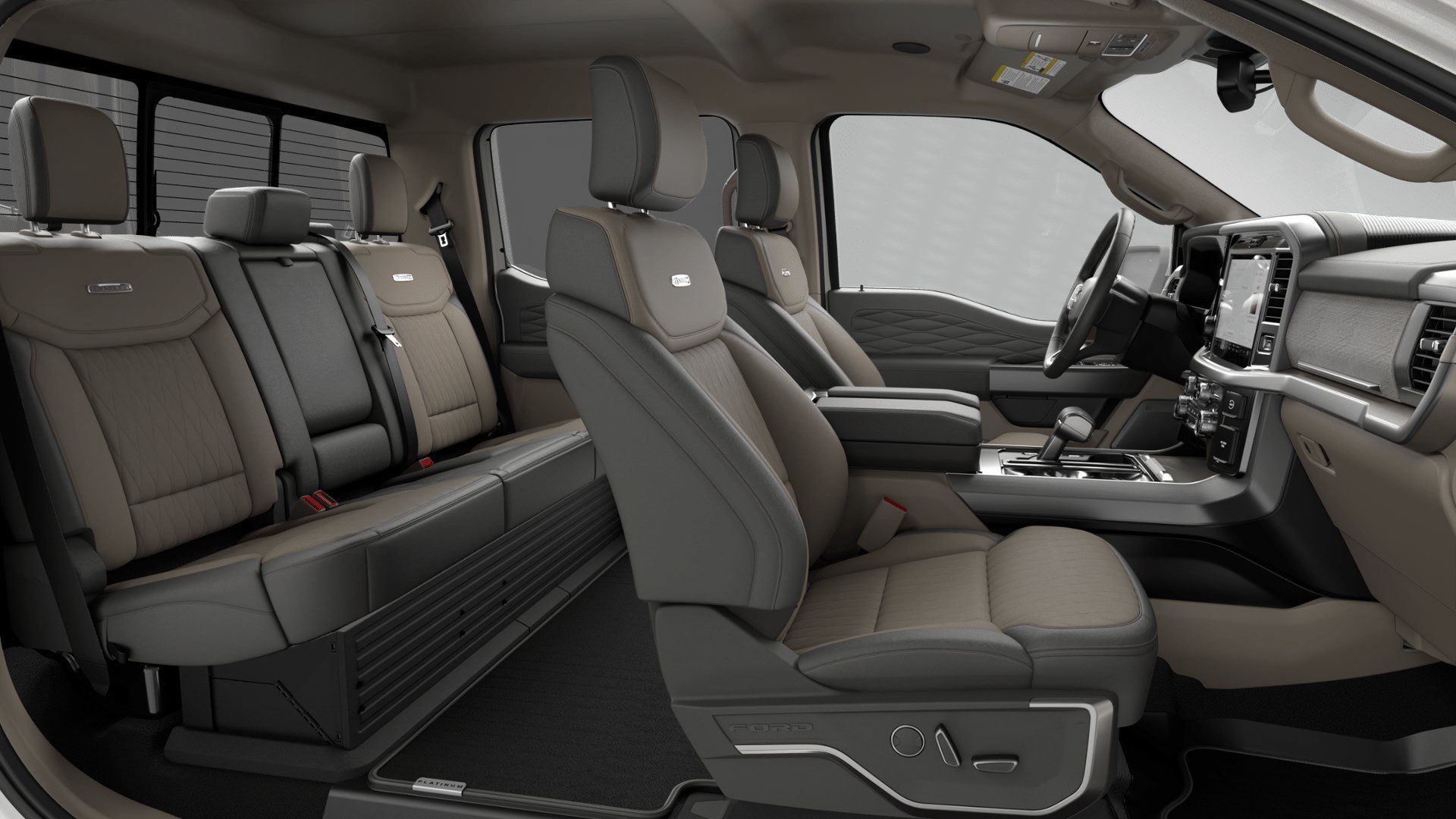 New 2026 Star White Metallic Tri-Coat Ford Platinum image 6