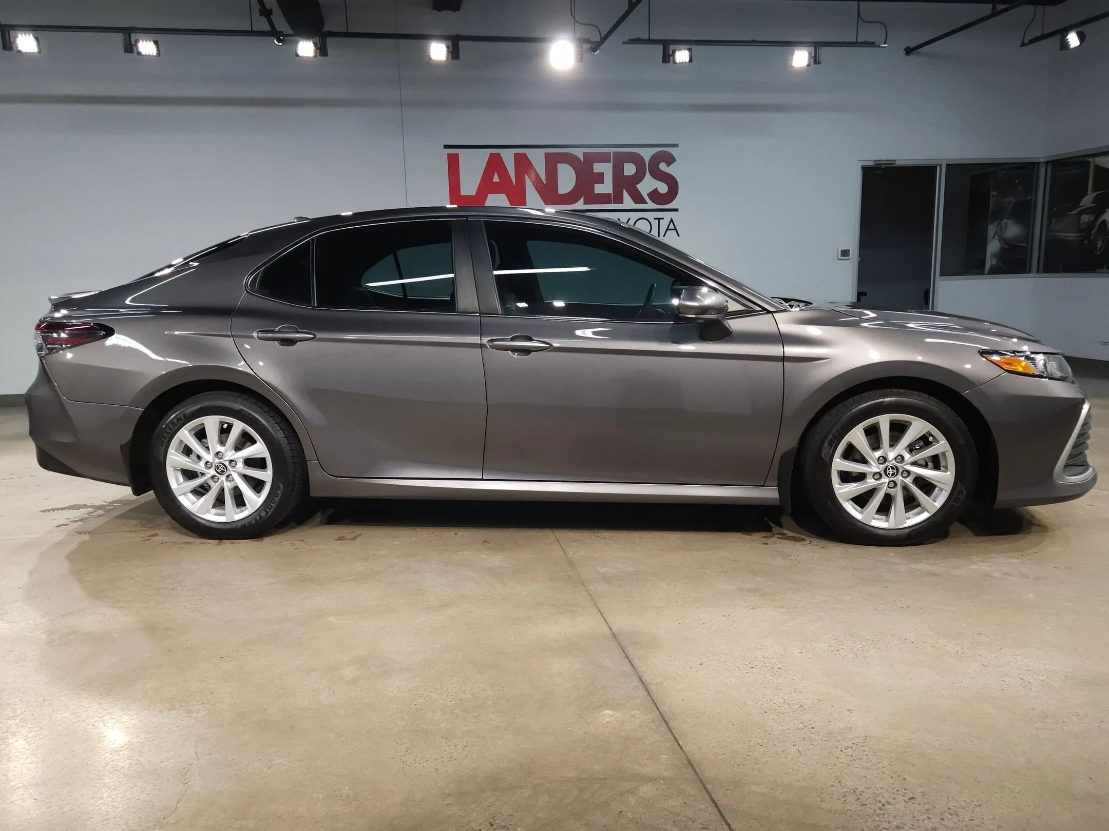 Used 2023 Predawn Gray Mica Toyota LE image 8