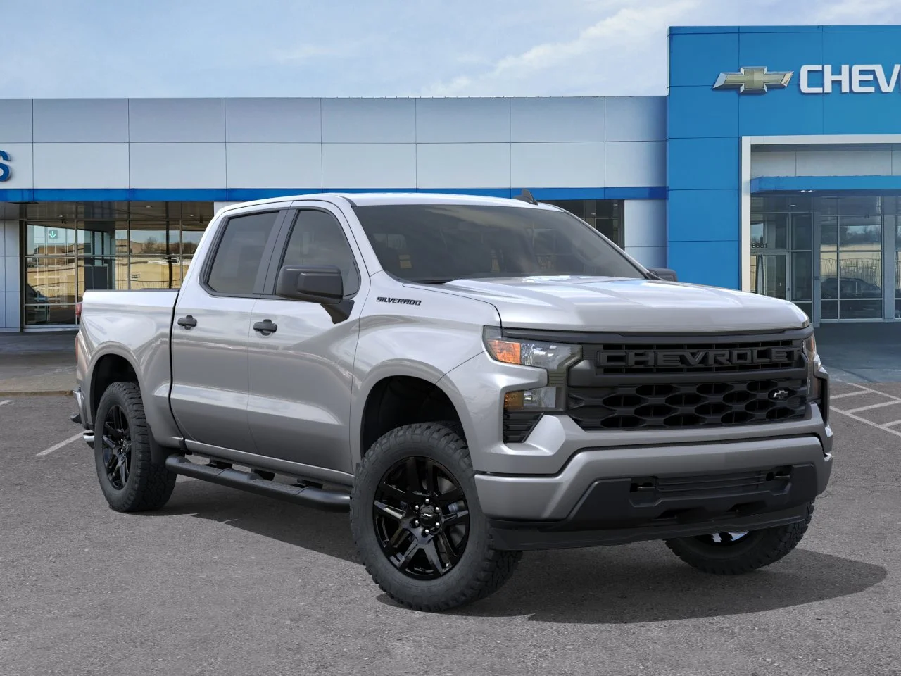 New 2026 Sterling Gray Metallic Chevrolet Custom image 7