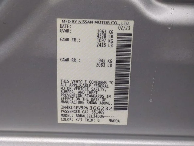 Used 2023 Silver Nissan 2.5 SL image 26