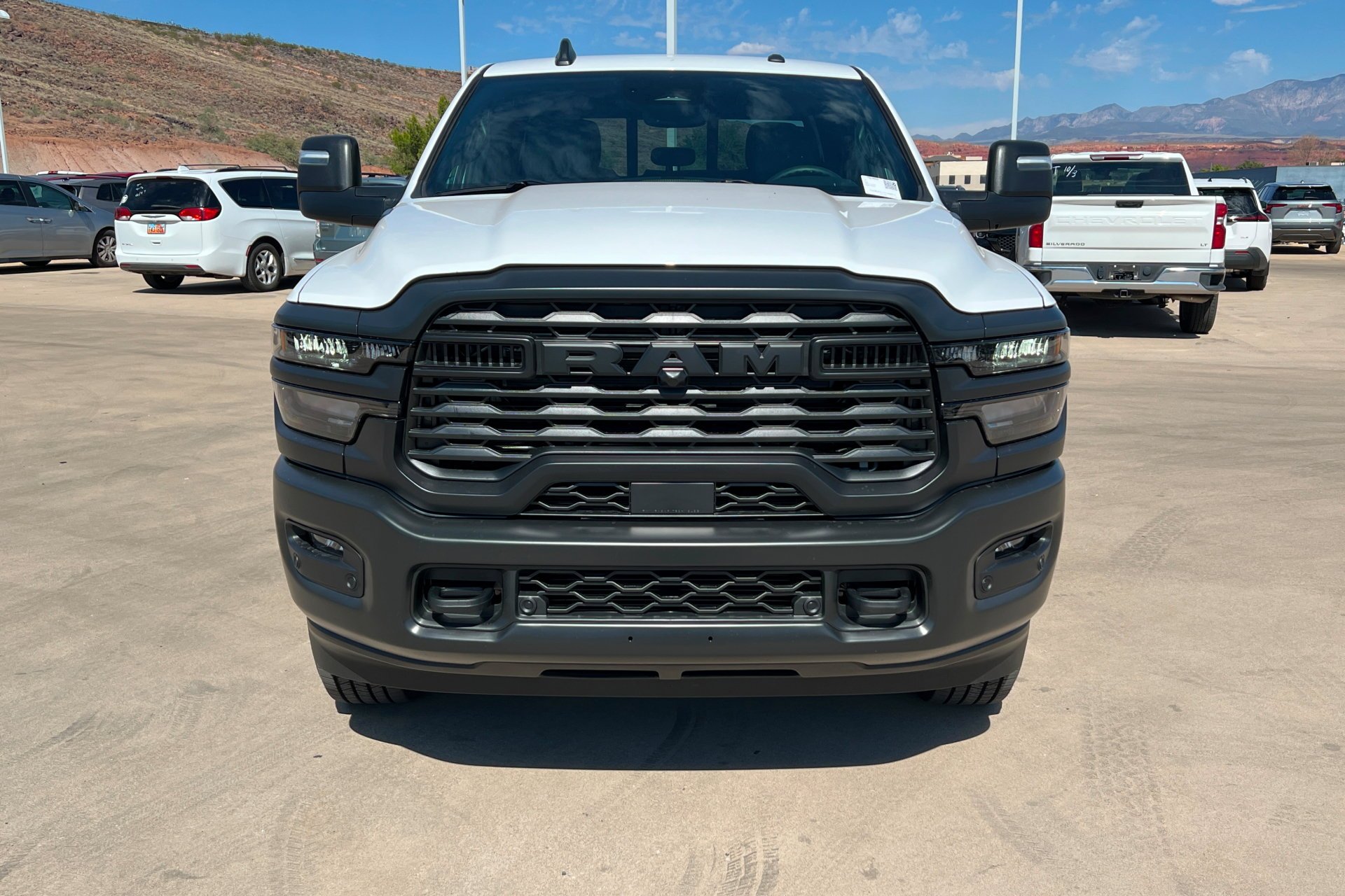 New 2027 Bright White Clear-Coat Exterior Paint RAM Tradesman image 9