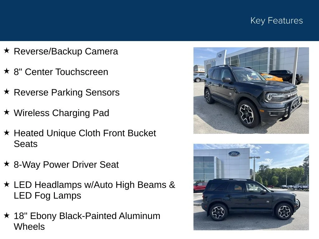 Used 2023 Alto Blue Metallic Tinted Clearcoat Ford Big Bend image 12