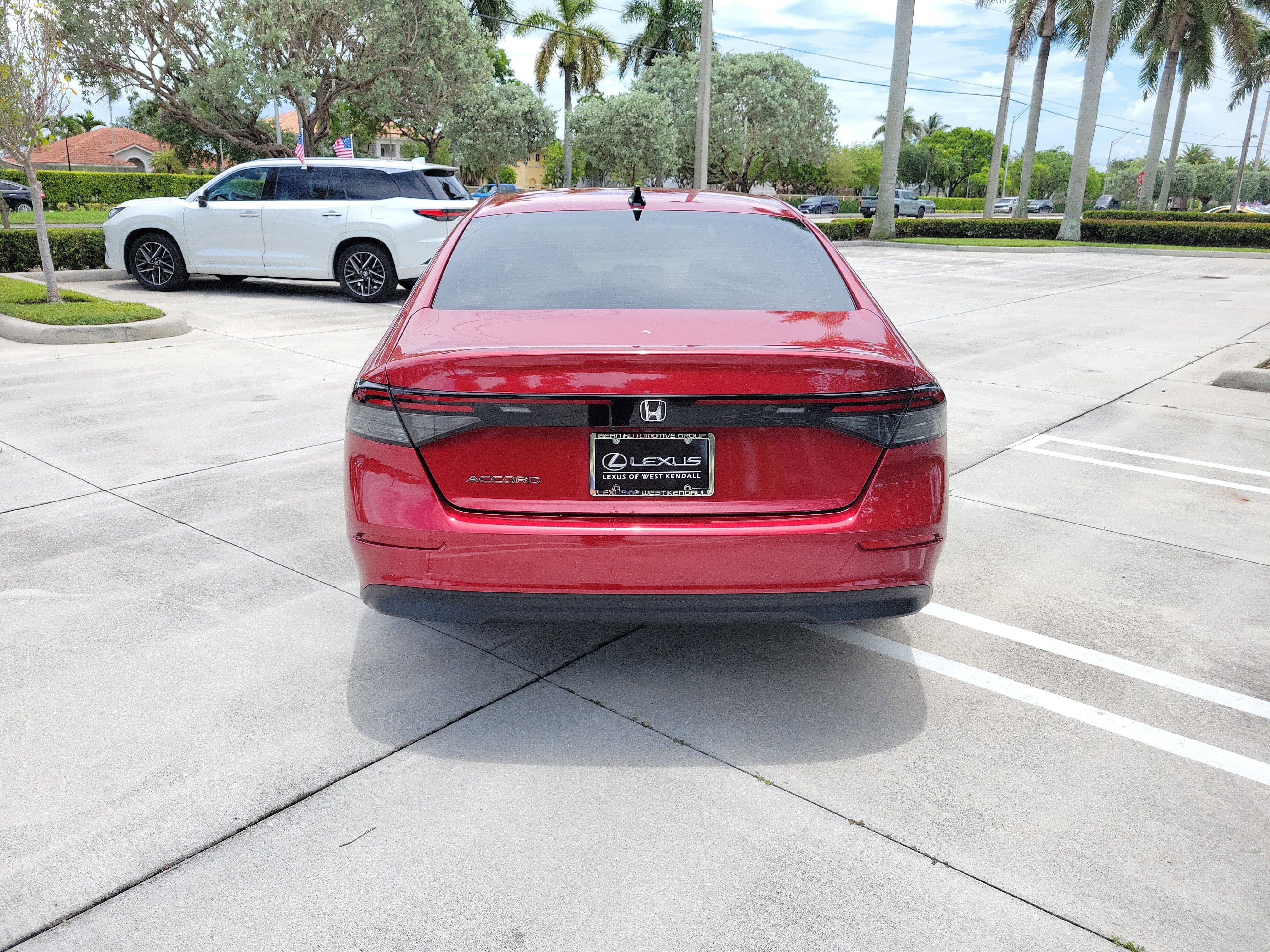 Used 2025 Radiant Red Metallic Honda SE image 8