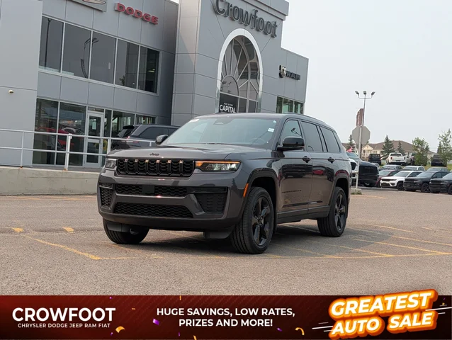 2026 Jeep Grand Cherokee L Altitude - - 4x4 - 20 Gloss Black Wheels - Remote Start & More!