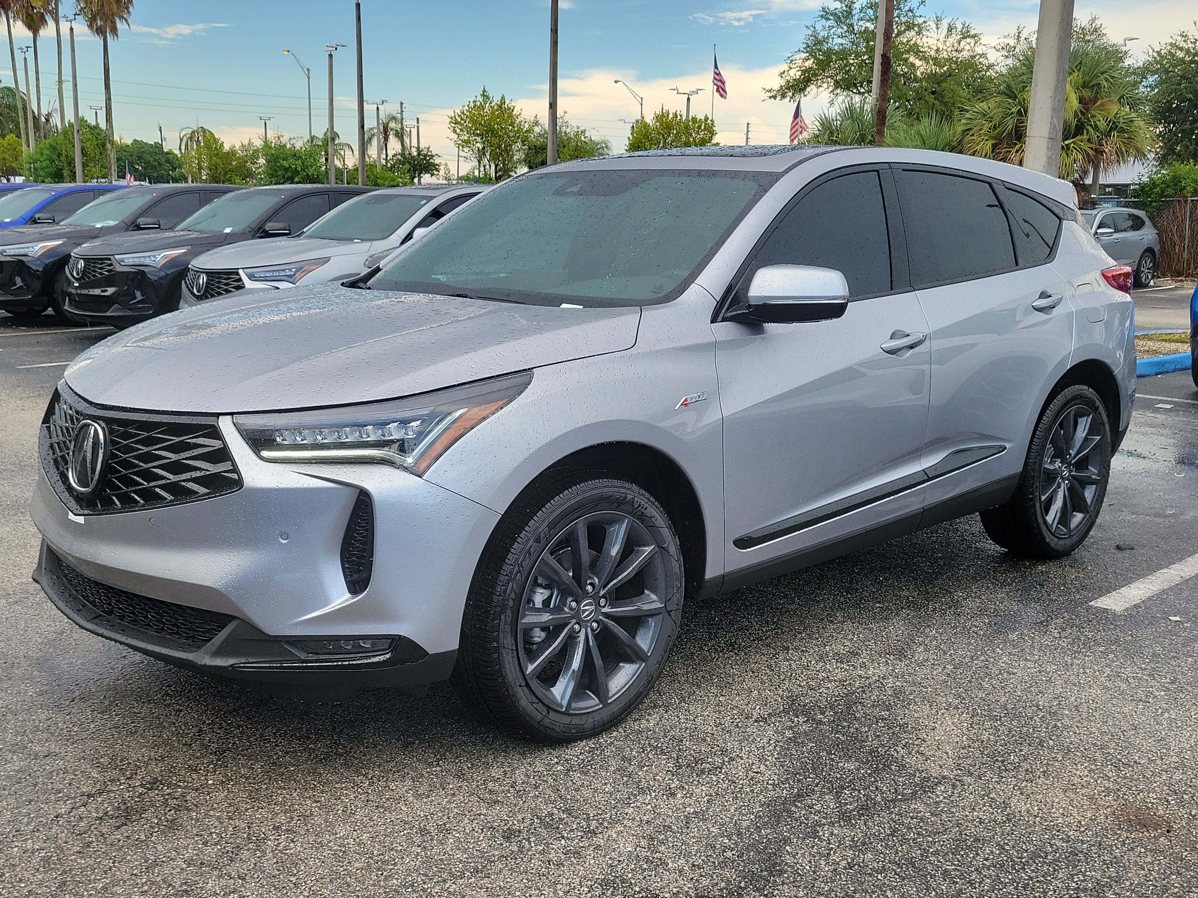New 2026 Solar Silver Metallic Acura w/A-Spec Package image 2