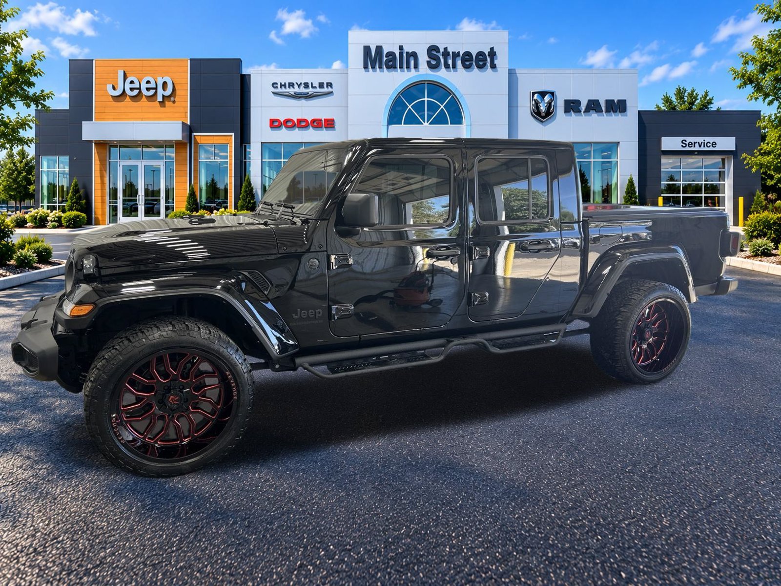 Used 2025 Jeep Gladiator Nighthawk with VIN 1C6PJTAG4SL504472 for sale in Kansas City