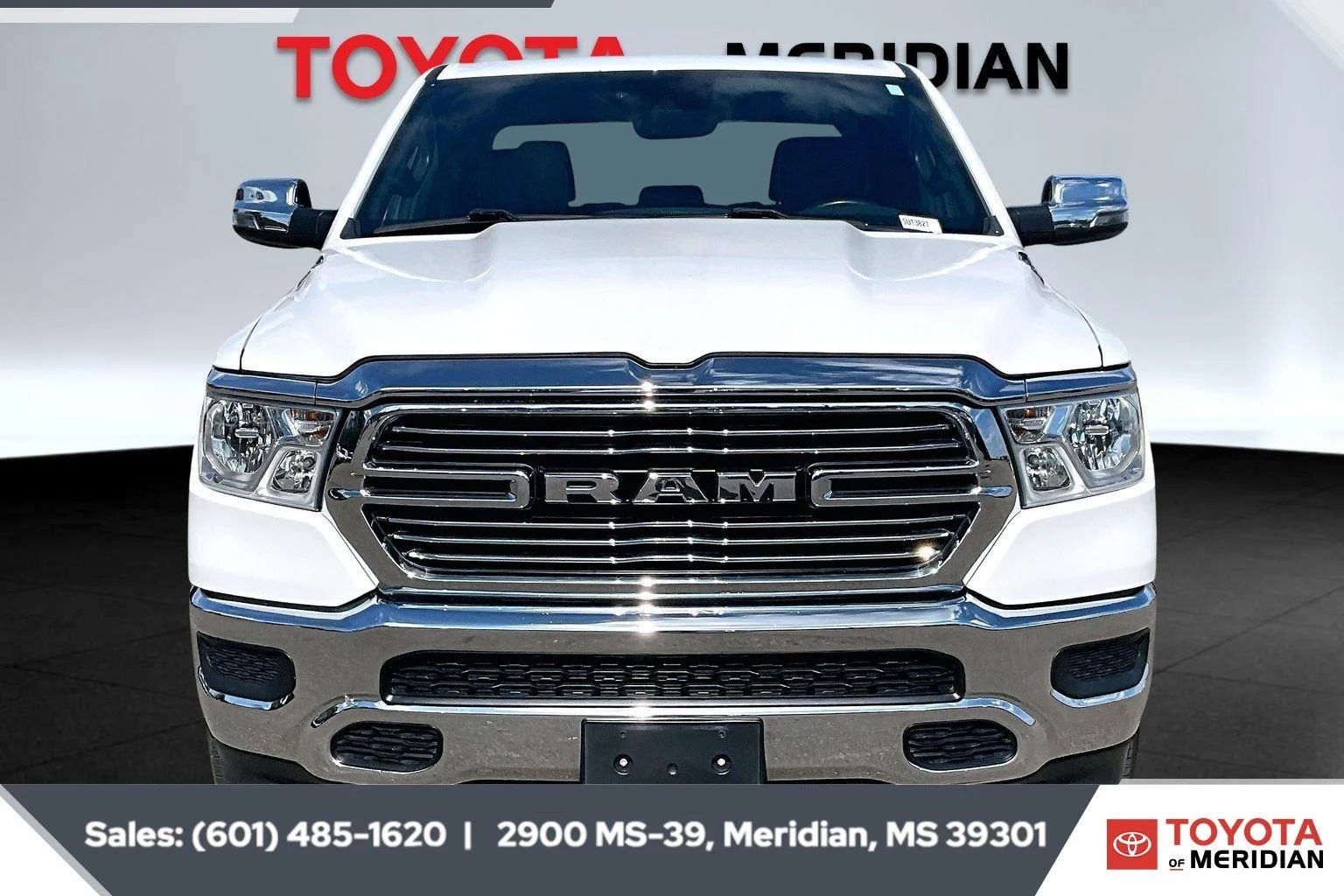 Used 2023 Bright White Clearcoat Ram Laramie image 3