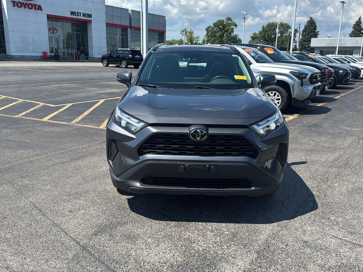 Used 2023 Magnetic Gray Metallic Toyota XLE image 2