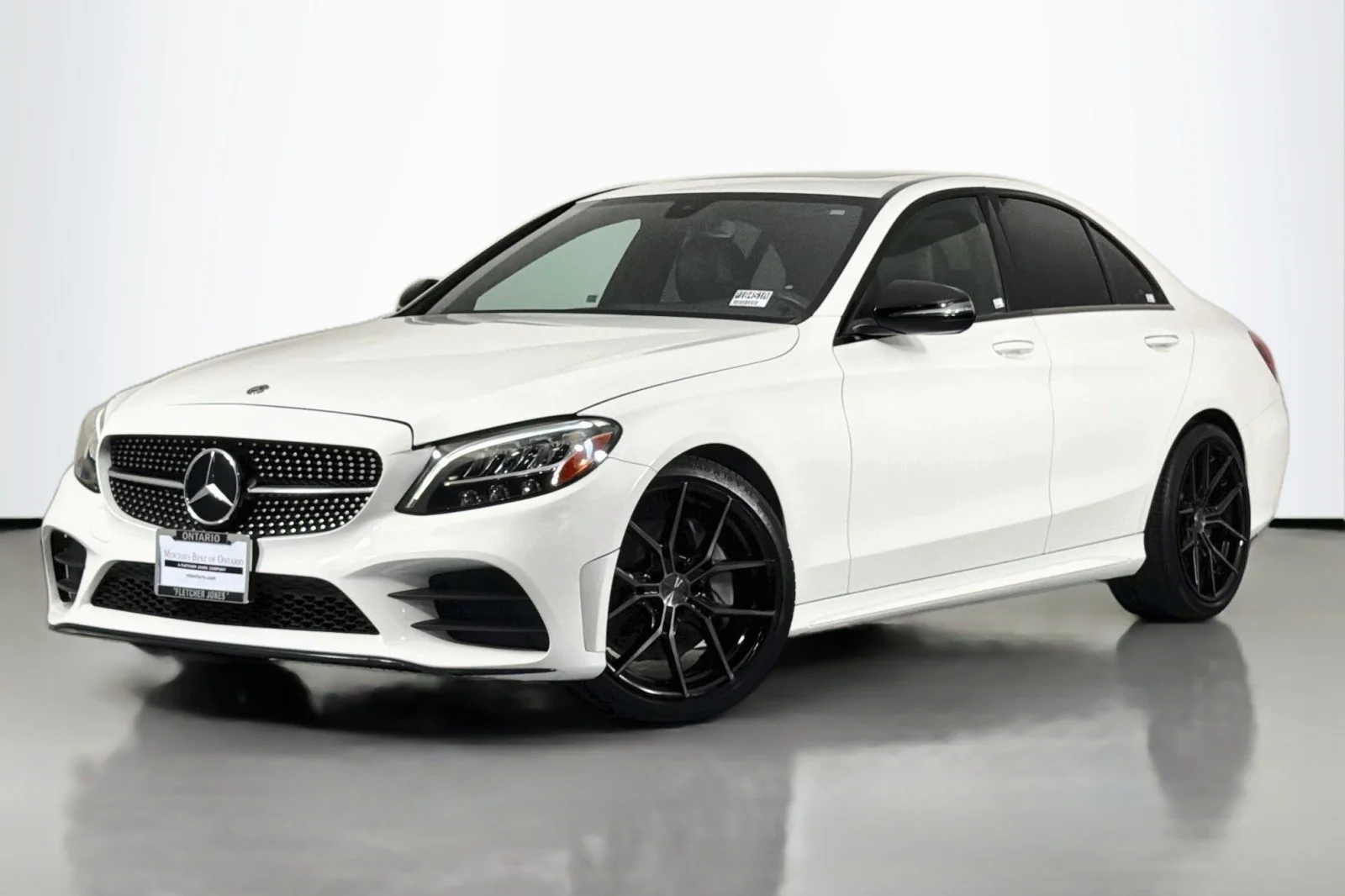 Used 2020 Polar White Mercedes-Benz C 300 image 1