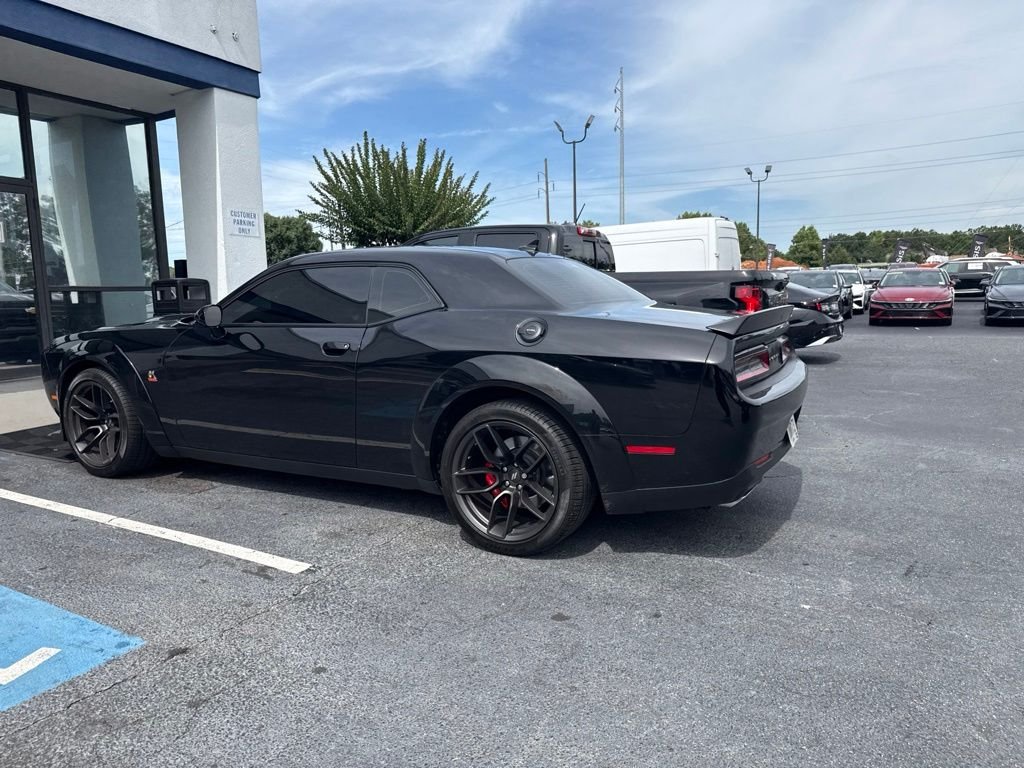 Used 2022 Black Dodge R/T Scat Pack Widebody image 4