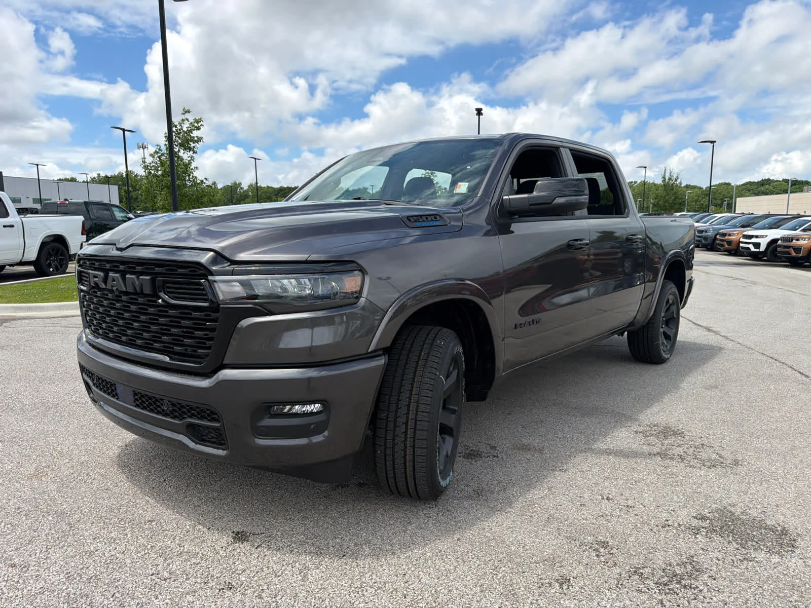 New 2026 Granite Crystal Metallic Clear-Coat Exterior Paint RAM Big Horn image 4