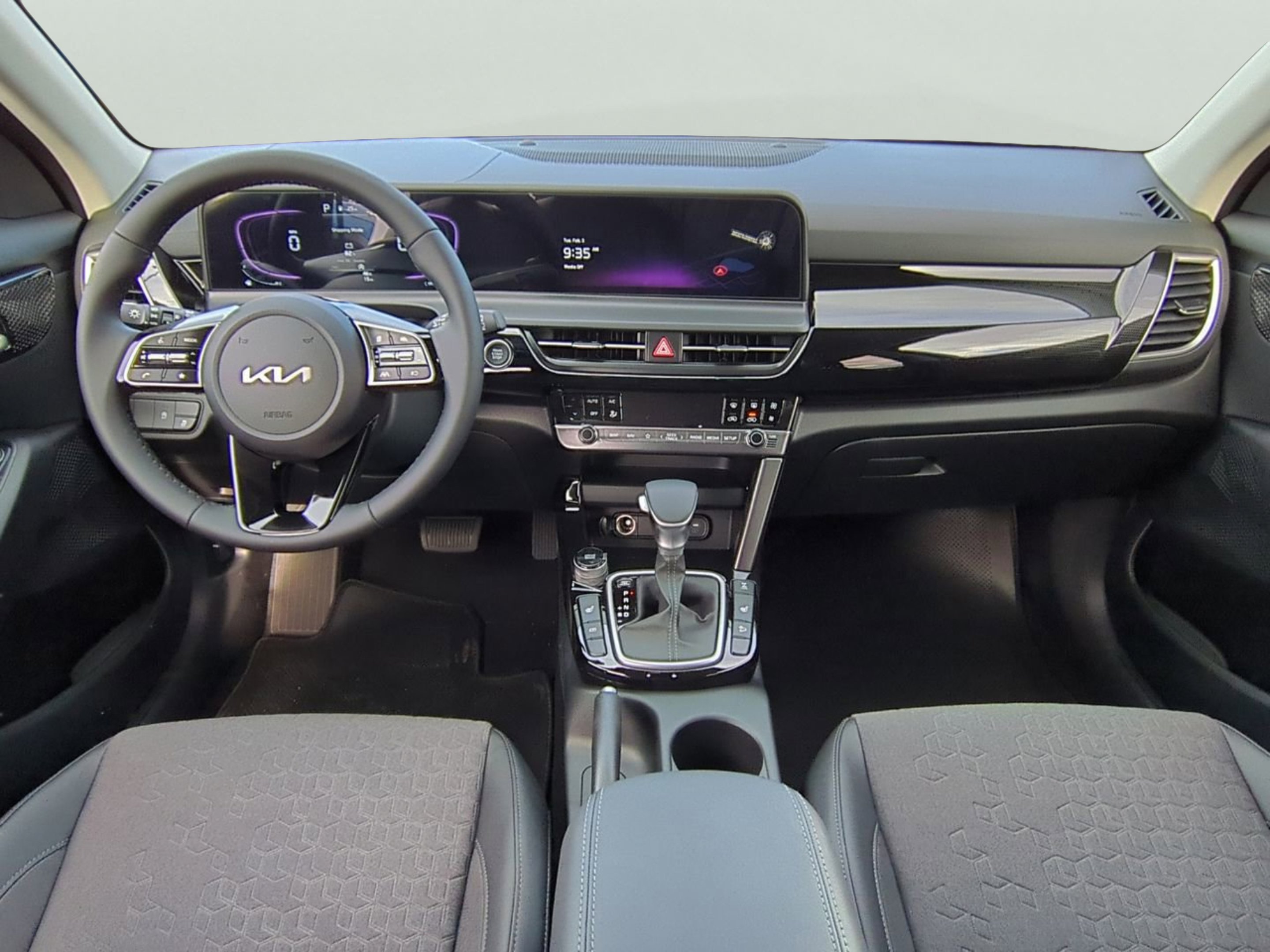 New 2026 Clear White/Black Roof Kia S image 12