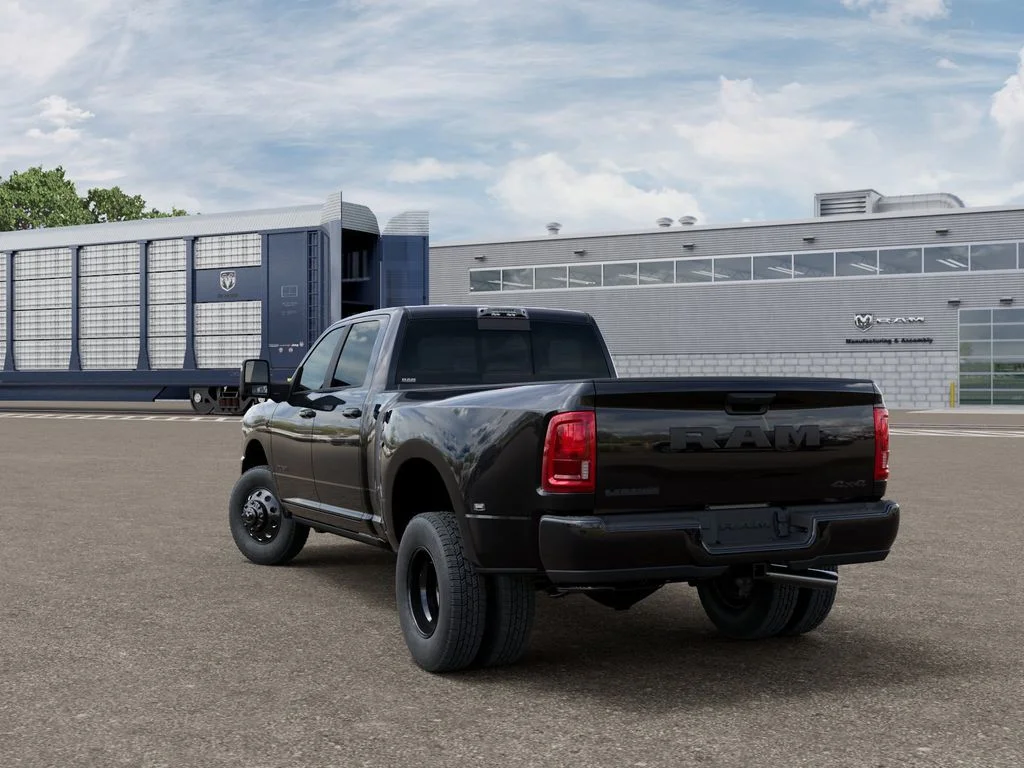 New 2026 Diamond Black Crystal Pearl-Coat Exterior Paint RAM Laramie image 3