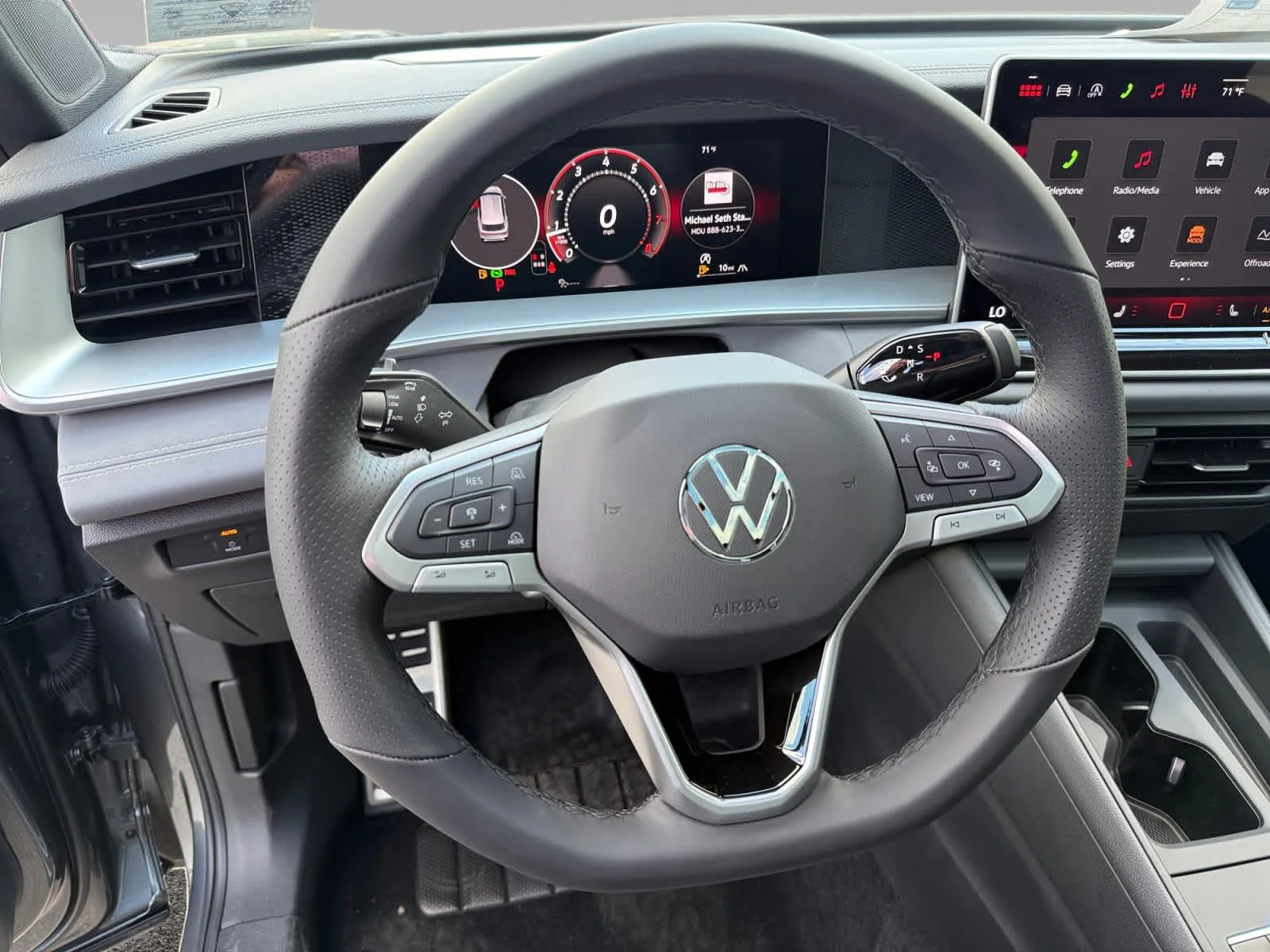 New 2026 Platinum Gray Metallic Volkswagen SE R-Line Black image 13
