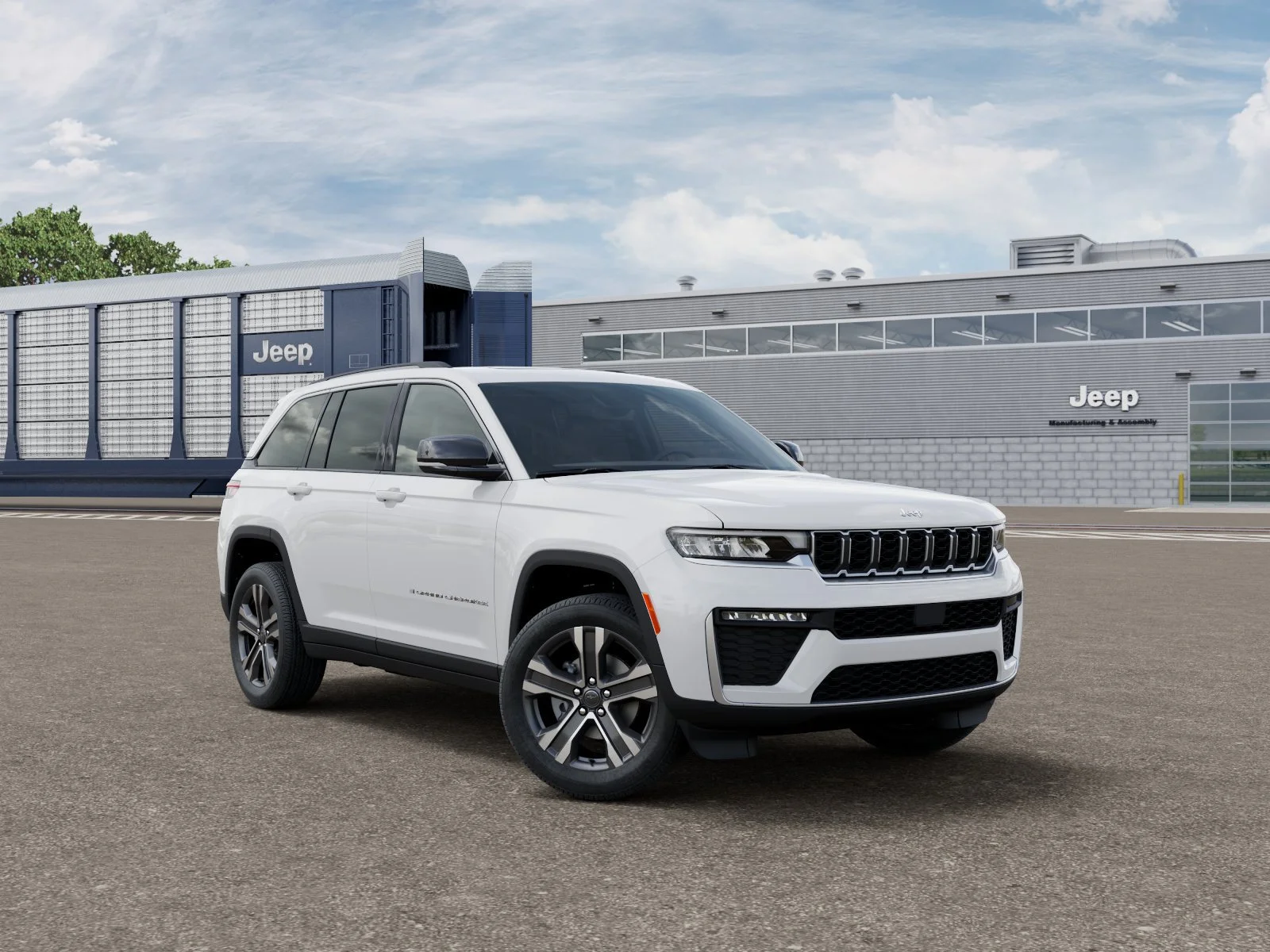 New 2027 Bright White Clearcoat Jeep Limited image 5