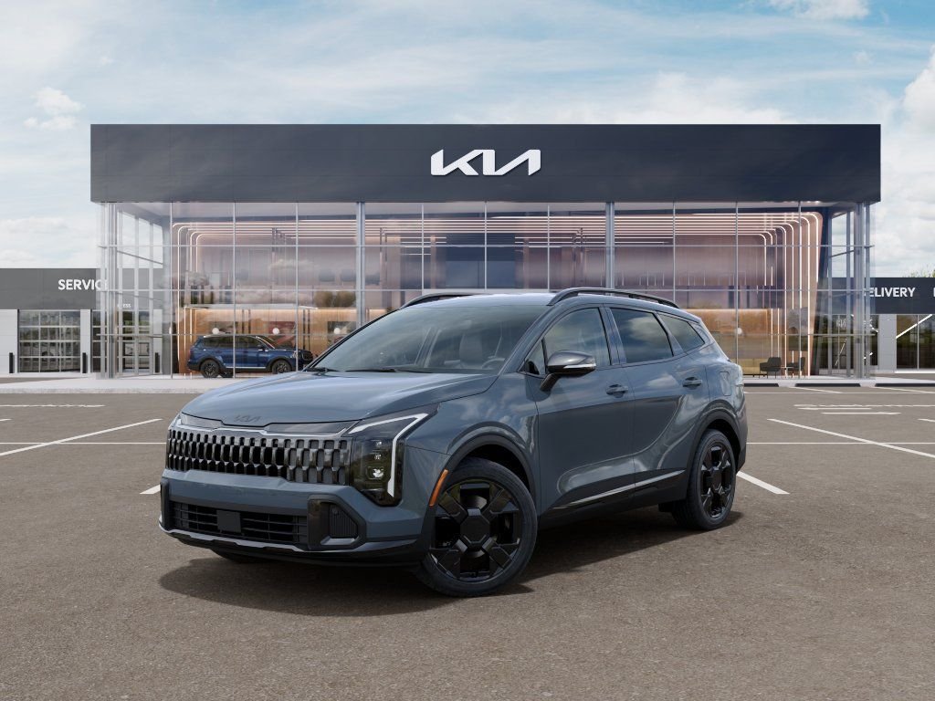 New 2026 Blue Kia X-Line image 1
